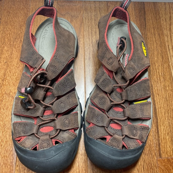 Keen Men's Newport Leather Sandal brown US 7.5 EU 40 waterproof - Picture 2 of 6